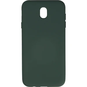 Happycase Samsung Galaxy J7 Pro / J730 Kılıf Nano Içi Kadife  Silikon - Koyu Yeşil
