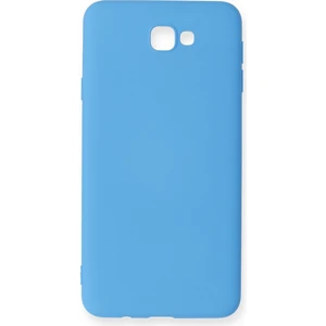 Happycase Samsung Galaxy J7 Prime Kılıf Nano Içi Kadife  Silikon - Mavi