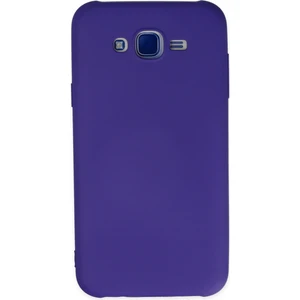 Happycase Samsung Galaxy J7 Kılıf Nano Içi Kadife  Silikon - Mor