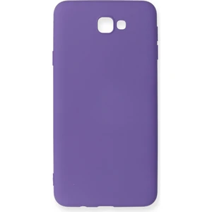 Happycase Samsung Galaxy J7 Prime Kılıf Nano Içi Kadife  Silikon - Mor