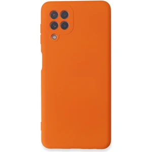 Happycase Samsung Galaxy M32 Kılıf Nano Içi Kadife  Silikon - Turuncu