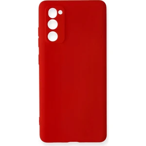 Happycase Samsung Galaxy S20 Fe Kılıf Nano Içi Kadife  Silikon - Kırmızı