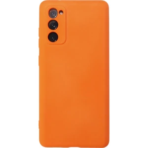 Happycase Samsung Galaxy S20 Fe Kılıf Nano Içi Kadife  Silikon - Turuncu