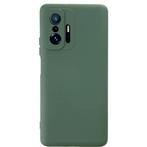 Happycase Xiaomi Mi 11T Kılıf Nano Içi Kadife  Silikon - Koyu Yeşil