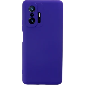 Happycase Xiaomi Mi 11T Kılıf Nano Içi Kadife  Silikon - Mor