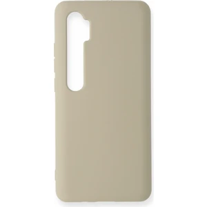 Happycase Xiaomi Mi Note 10 Lite Kılıf Nano Içi Kadife  Silikon - Kemik