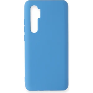 Happycase Xiaomi Mi Note 10 Lite Kılıf Nano Içi Kadife  Silikon - Mavi