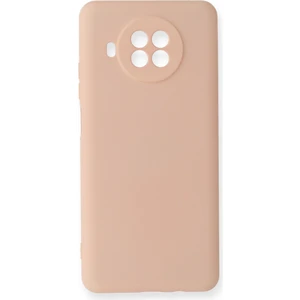 Happycase Xiaomi Mi 10T Lite Kılıf Nano Içi Kadife  Silikon - Pudra