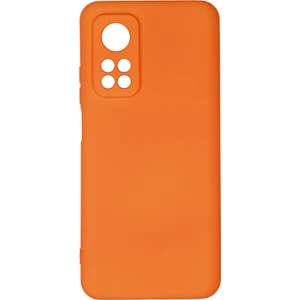 Happycase Xiaomi Mi 10T Pro Kılıf Nano Içi Kadife  Silikon - Turuncu