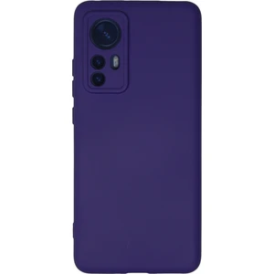 Happycase Xiaomi Mi 12 Kılıf Nano Içi Kadife  Silikon - Mor