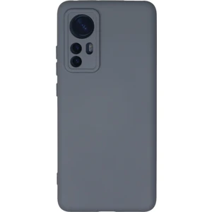 Happycase Xiaomi Mi 12X Kılıf Nano Içi Kadife  Silikon - Gri