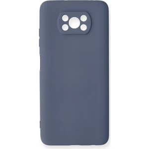 Happycase Xiaomi Pocophone X3 Pro Kılıf Nano Içi Kadife  Silikon - Gri