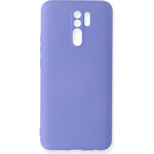Happycase Xiaomi Redmi 9 Kılıf Nano Içi Kadife  Silikon - Lila