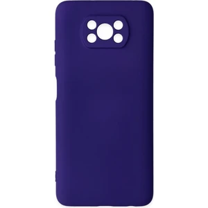 Happycase Xiaomi Pocophone X3 Pro Kılıf Nano Içi Kadife  Silikon - Mor