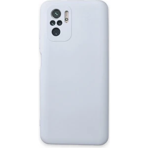 Happycase Xiaomi Redmi Note 10 Kılıf Nano Içi Kadife  Silikon - Buz Mavisi