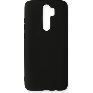 Happycase Xiaomi Redmi Note 8 Pro Kılıf Nano Içi Kadife  Silikon - Siyah