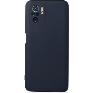 Happycase Xiaomi Redmi Note 10 Kılıf Nano Içi Kadife  Silikon - Lacivert