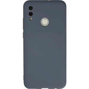 Happycase Huawei P Smart 2019 Kılıf Nano Içi Kadife  Silikon - Gri