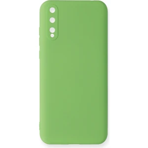 Happycase Huawei P Smart S Kılıf Nano Içi Kadife  Silikon - Yeşil