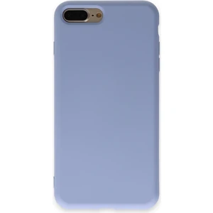 Happycase iPhone 8 Plus Kılıf Nano Içi Kadife  Silikon - Lila