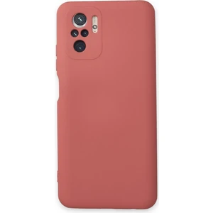 Happycase Xiaomi Redmi Note 10 Kılıf Nano Içi Kadife  Silikon - Kiremit