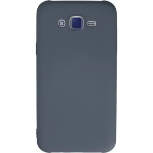 Happycase Samsung Galaxy J7 Kılıf Nano Içi Kadife  Silikon - Gri