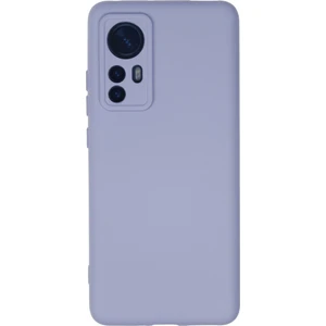 Happycase Xiaomi Mi 12 Kılıf Nano Içi Kadife  Silikon - Lila