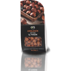OTS Organik İç Fındık ( Çiğ - Naturel ) 200 g.