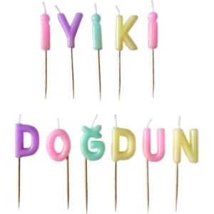Le Mabelle Makaron Iyi Ki Doğdun Mum Set