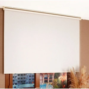 Keten Ekru Modern Stor Perde Eteksiz