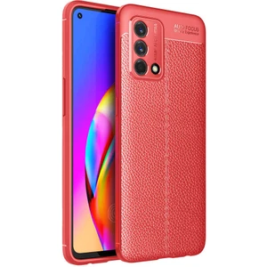 Tekno Grup Oppo A74 4g Kılıf Ultra Korumalı Deri Desenli Lüx Niss Silikon Kılıf