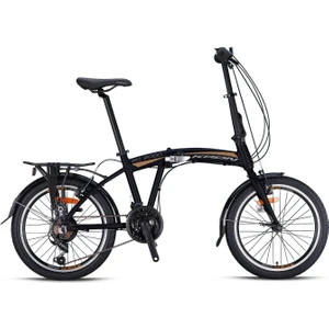 FD2000 - 20 Jant Katlanır Bisiklet V-Fren Siyah
