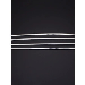 Alfa Otomotiv Toyota Corolla 2014-2015-2017-2018 Krom Cam Çıtası 4 Parça Paslanmaz Çelik