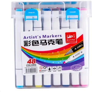 Jian Pai Marker Kalem Seti 48 Renk