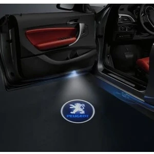 Minçi Garage Peugeot Mesafe Sensörlü Kapı Altı Logo
