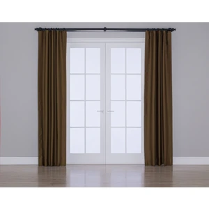 Blackout Karartma Özellikli Perde Kahve Bej