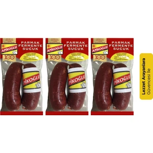 Sucuk Parmak Fermente 200 gr 3'lü