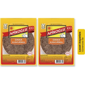 Siniri Alınmış Dilim Kavurma 100 gr 2'li Paket