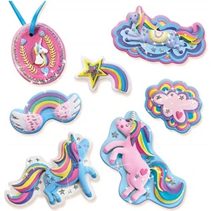Ses Creative Kalıba Dök ve Boya - Unicorn - Simli