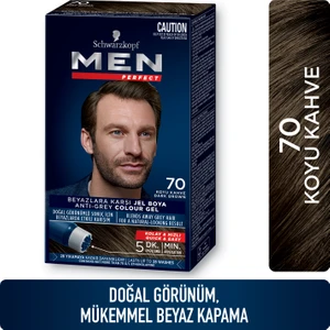 Schwarzkopf Men Perfect Jel Saç Boyası 70 Koyu Kahve