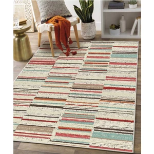 Renkli Halılar Yıkanabilir Dijital Baskı Modern Dekoratif Kaymaz Tabanlı Salon Halısı Mutfak Halısı Yolluk