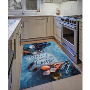 Renkli Halılar Yıkanabilir Dijital Baskı Modern Dekoratif Kaymaz Tabanlı Salon Halısı Mutfak Halısı Yolluk