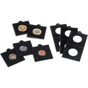 37,5mm Siyah, Kendiden Yapışkanlı Karton Kapama