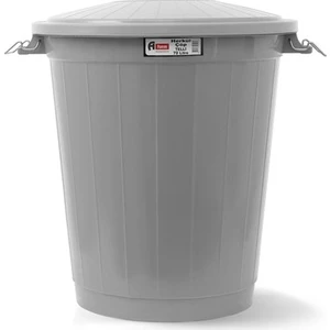 Afacan Plastik Afacan 70 Lt Gri Çöp Kovası