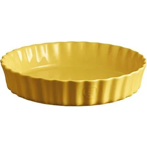 Emile Henry Eh Tart-Börek Fırın Kabı Yuvarlak 24 cm Mat Sarı/provence Yellow -906024
