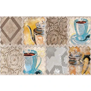 Renkli Halılar Yıkanabilir Dijital Baskı Modern Dekoratif Kaymaz Tabanlı Salon Halısı Mutfak Halısı Yolluk