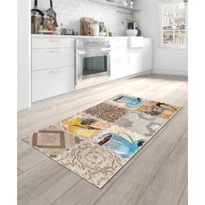 Renkli Halılar Yıkanabilir Dijital Baskı Modern Dekoratif Kaymaz Tabanlı Salon Halısı Mutfak Halısı Yolluk