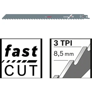 Tilki Kuyruğu Bıçağı S 1211 K - Buz ve Kemik Kesme 5'Li Paket