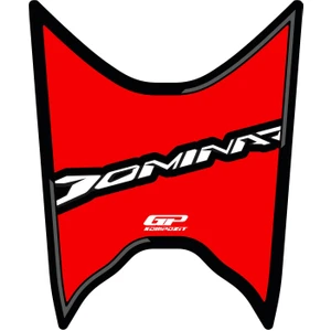 GP Kompozit Bajaj Dominar 250 / 400 2020-2024 Uyumlu Tank Pad Kırmızı
