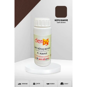 Deri Eşyalar Için Örtücü Yoğun Rötuş Boyası 100 ml - Kartela Renkleri